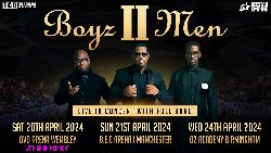 Boyz II Men at O2 Academy Birmingham in Birmingham